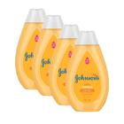 Kit 4 Shampoos Johnson's Baby Regular 400ml