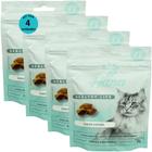 Kit 4 Snacks Hana Healthy Life Cat Sensations P/ Gatos Adultos- 60g