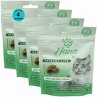 Kit 4 Snacks Hana Healthy Life Skin Care P/ Gatos Adultos- 60g