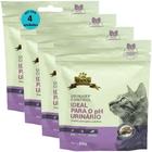 Kit 4 Snacks Hana Healthy Life Urinary Control P/ Gatos Adultos- 60g