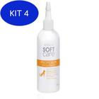Kit 4 Solução Otológica Soft Care Propicalm 100ml
