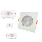 Kit 4 Spot Led Olho De Boi Embutir 5w 6500K Lumier Branco Frio