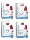 Kit 4 Sulfamicina 20ml - Ibasa Tratamento Coccidiose