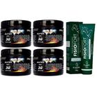 Kit 4 Super Gel 30 Ervas 250G + 1 Pomada Fisio Fort 150G - Bio Instinto