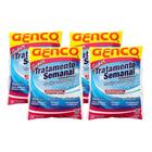 KIT 4 Super Tratamento Semanal Genco Para Piscina Oxigenco