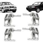 Kit 4 Suporte Maçaneta Interna Gol G3 1999 2000 2001 Ferro