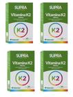 Kit 4 Supra Vitamina K2 60 Cáps - Herbamed