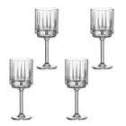 Kit 4 Taças para vinho Olivia em cristal ecológico Bohemia 340ml A21cm