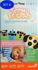 Kit 4 Termo Friends Adesivos Indicadores de Febre Babydeas