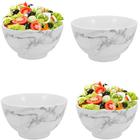 Kit 4 Tigelas Bowl Melamina 720ml Saladeira Pote Sobremesas - Fx