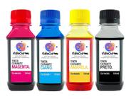 Kit 4 Tinta Compatível Brother MFC-J5845DW J5945 J6545 J6945 LC-3037 de 100ml - ValeChrom