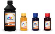 Kit 4 Tinta Compatível com HP 800ml CMYK Pigmentado