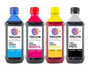 Kit 4 Tinta Compatível Epson L110 L120 L121 T664 de 500ml - ValeChrom