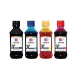 Kit 4 Tinta Compatível HP 1516 4646 2646 662 de 250ml BK Pigmentado