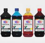 Kit 4 Tinta Compatível HP 2776 2376 6476 2774 667 de 1L BK Pigmentado - ValeChrom