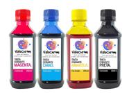 Kit 4 Tinta Compatível HP 5076 5276 3635 664XL de 250ml