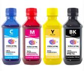 Kit 4 Tinta Compatível HP Pro 8710 8720 8730 de 250ml CMYK Pigmentado