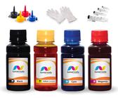 Kit 4 Tinta Compatível Para Brother DCP-T300 BTD60BK e BT5001 100mL - Toner Vale