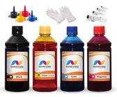 Kit 4 Tinta Compatível Para HP 4622 564xl 500ml