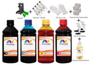 Kit 4 Tinta Para HP 2540 662 500ml Linha Platinum