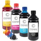 Kit 4 Tintas compatível Impressora L6161 500ml Cores