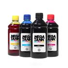 Kit 4 Tintas G3100 CMYK 500ml Mega Tank