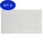 Kit 4 Toalha De Piso Luxor Buddemeyer Branco 1011