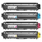 Kit 4 Toner Compatível Tn221m 225 Para Hl3140 Hl3170 Dcp9020