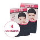 Kit 4 Touca Nero Confortável P/ Cabelos E Perucas Anti frizz