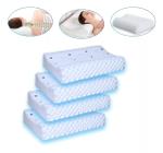 KIT 4 Travesseiro CERVICAL Ortopédico Pillow MAGNÉTICO com Infravermelho Terapêutico Anti Ronco Apoio pescoço - SUPPREMO SONO