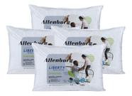 Kit 4 Travesseiros Altenburg Percal 180 Fios Liberty 50x70cm