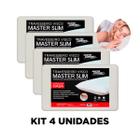 Kit 4 Travesseiros NASA Conforto Termossensível Antialérgico