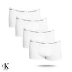 Kit 4 Trunk Cotton Brancas Calvin Klein - MAS26652 - Cueca - Magazine Luiza