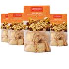 Kit 4 Un Crostini Parmesão E Pematerial sintético La Pastina 200G