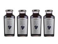 Kit 4 Un Suco de Uva Tinto Integral Casa Madeira 250 ml