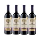 Kit 4 Un Vinho Casa Geraldo Origens Merlot 750 ml