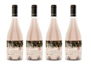 Kit 4 Un Vinho Casa Perini Fração Única Rosé de Pinot Noir 750 ml