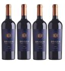 Kit 4 Un Vinho Casa Valduga Origem Merlot 750 ml