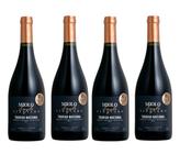 Kit 4 Un Vinho Miolo Single Vineyard Touriga Nacional 750 ml