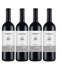 Kit 4 Un Vinho Panizzon Merlot 750 ml