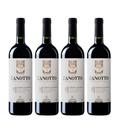 Kit 4 Un Vinho Zanotto Tinto Seco Cabernet Sauvignon 750 ml