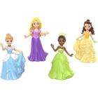 Kit 4 und Boneca Disney Mini Princesa 10 Cm Hlx37 mattel