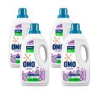 Kit 4 Und Detergente Líquido Omo Multiação Perfume De Lavanda 3l