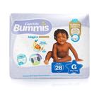 Kit 4 Und Fralda Capricho Bummis Jumbo Dia/noite Tamanho G 28 Und