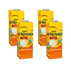 Kit 4 Und Leite Ninho Integral Zero Lactose 1l