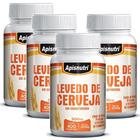 Kit 4 Und Levedo De Cerveja 400Cps 500Mg Apisnutri