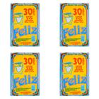 Kit 4 Und Saco De Lixo Feliz 10 Pacotes De 10 Und 30 Litros