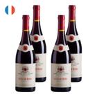 Kit 4 Vinhos Côtes-du-Rhône Abel Pinchard Tinto França 750ml