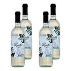 Kit 4 Vinhos Loretto Vino Bianco Branco Itália 750ml