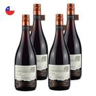 Kit 4 Vinhos Ventisquero Reserva Pinot Noir Tinto Chile 750ml